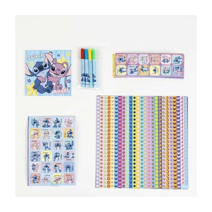 Pack pegatinas 1000 piezas stitch 21.5 x 21.5 x 5.2 cm 2 Pack pegatinas 1000 piezas stitch 21.5 x 21.5 x 5.2 cm 2