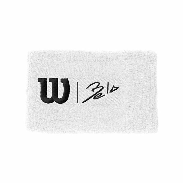 Muñequera Deportiva Wilson Bela Blanco Talla única Muñequera Deportiva Wilson Bela Blanco Talla única