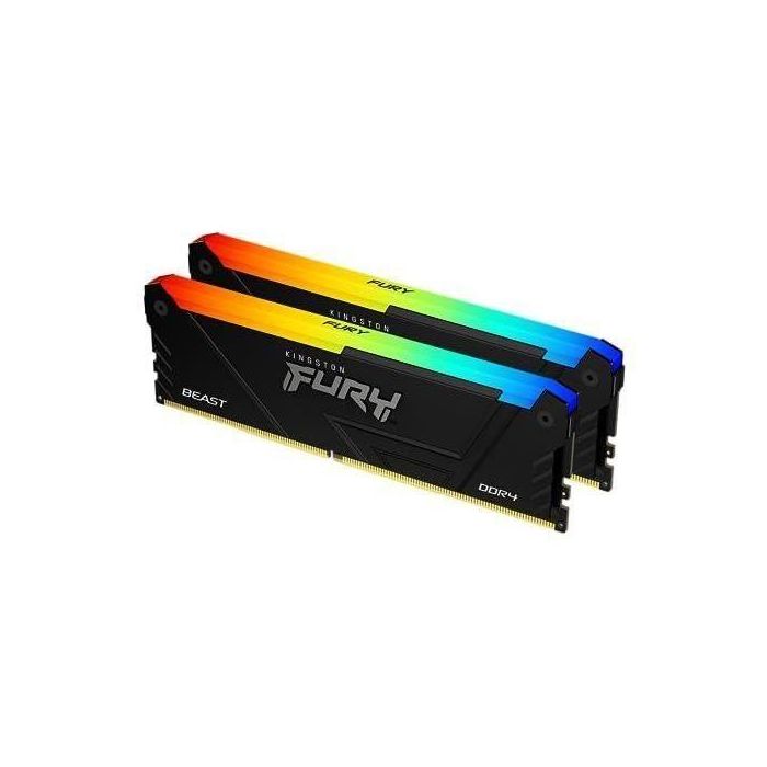 Kingston Technology FURY Beast RGB módulo de memoria 16 GB 2 x 8 GB DDR4 3600 MHz