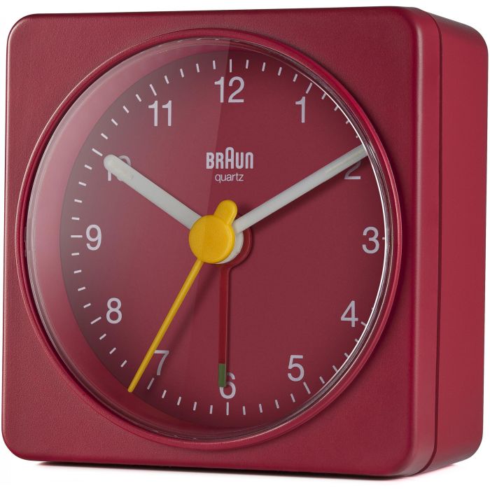 Braun BC 02 R Quarzwecker rot 3