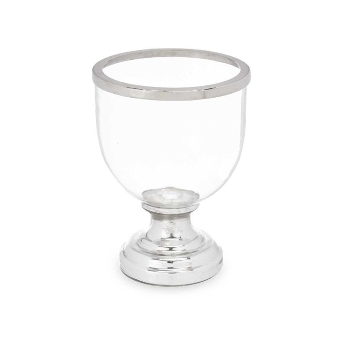 Portavela Copa Grande Plateada Giftdecor 18X23CM (6 Unidades) 1 Portavela Copa Grande Plateada Giftdecor 18X23CM (6 Unidades) 1