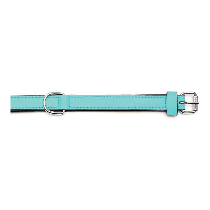 Collar Piel Acolchado 55 cm X 25 mm Turquesa 5