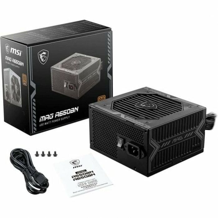 Fuente de Alimentación MSI MAG A650BN 650 W ATX 80 Plus Bronze 8
