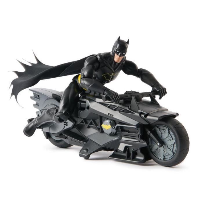 Batman Batmoto RC + Pack Batman Figura 30 cm SPI6072896 2