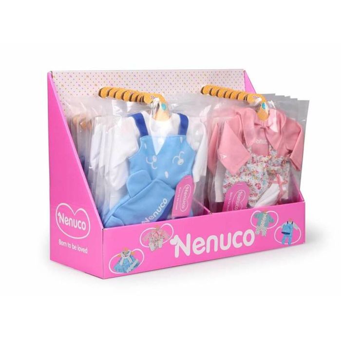 Ropa nenuco con percha 35 cm - modelos surtidos