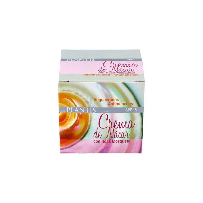 Plantis Crema Nácar con Perlas Salvajes y Rosa Mosqueta 50ml para Pieles Dañadas y Unificar Tono