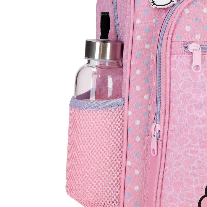 Mochila Hearts &#38; Dots Hello Kitty 33cm adaptable 4