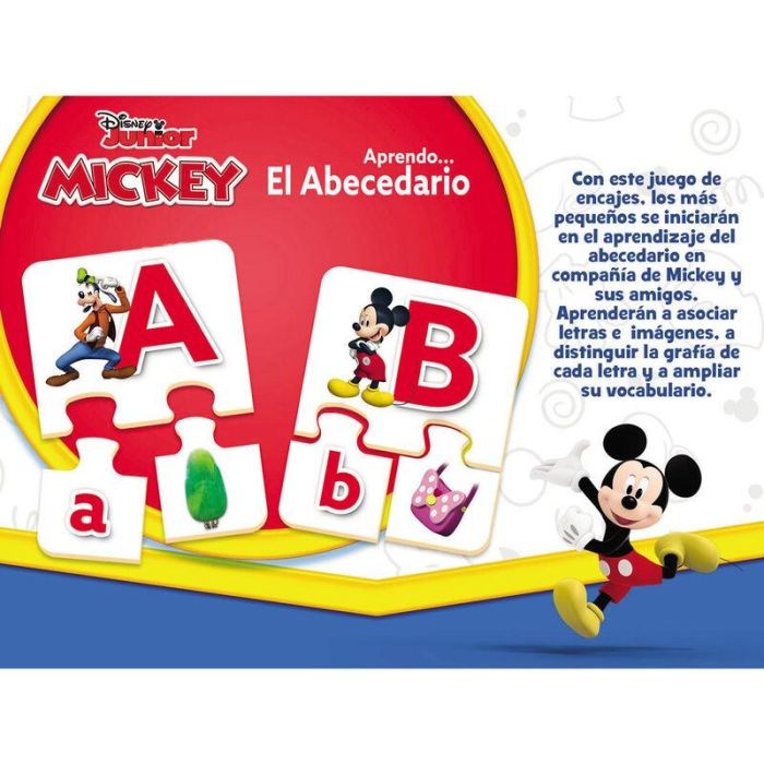 Juego Aprendo el abecedario Mickey Disney 1 Juego Aprendo el abecedario Mickey Disney 1