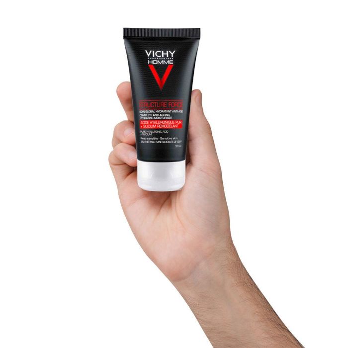Vichy Structure Force Crema Facial Hombre Tratamiento Antiedad Todo en Uno 50 ml 3 Vichy Structure Force Crema Facial Hombre Tratamiento Antiedad Todo en Uno 50 ml 3