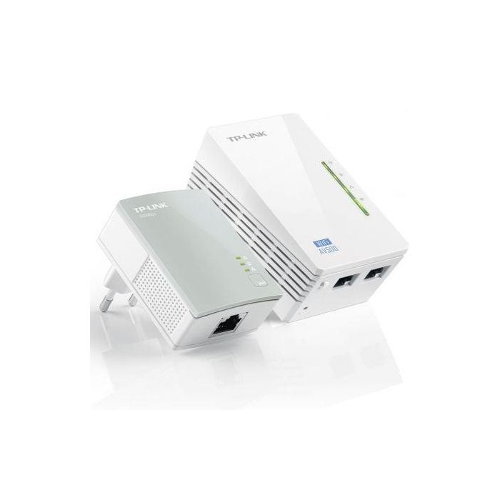 TP-Link TL-WPA4220 KIT 600 Mbit/s Ethernet Wifi Blanco 2 pieza(s) TP-Link TL-WPA4220 KIT 600 Mbit/s Ethernet Wifi Blanco 2 pieza(s)