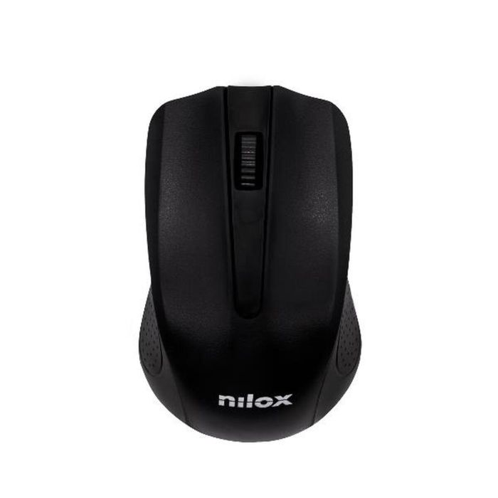 Nilox NXKMWE0001 Kit Teclado + Ratón Inalámbrico 2.4GHz USB Teclado Español completo Ratón Óptico 1000DPI Negro 3