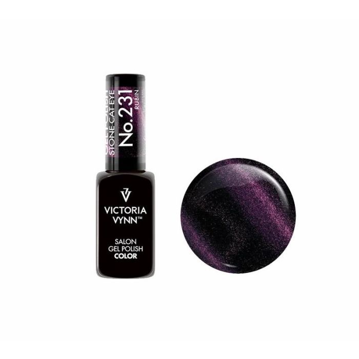 Victoria Vynn Gel Polish Stone Cat Eye - Esmalte Semipermanente Efecto Ojo de Gato - Tono Lepidolit 235 - 8ml 1 Victoria Vynn Gel Polish Stone Cat Eye - Esmalte Semipermanente Efecto Ojo de Gato - Tono Lepidolit 235 - 8ml 1