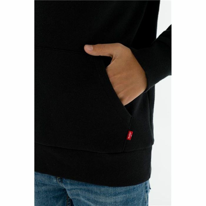 Sudadera con Capucha Niño S KNIT TOP Levi's 8E8778-023 Negro 1 Sudadera con Capucha Niño S KNIT TOP Levi's 8E8778-023 Negro 1
