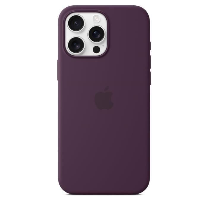 APPLE iPhone 16 Pro Max - Funda de Silicona con MagSafe - Ciruela 2 APPLE iPhone 16 Pro Max - Funda de Silicona con MagSafe - Ciruela 2