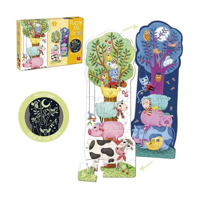 Puzzle XXL reversible luz. brilla en la oscuridad.goula 1 Puzzle XXL reversible luz. brilla en la oscuridad.goula 1