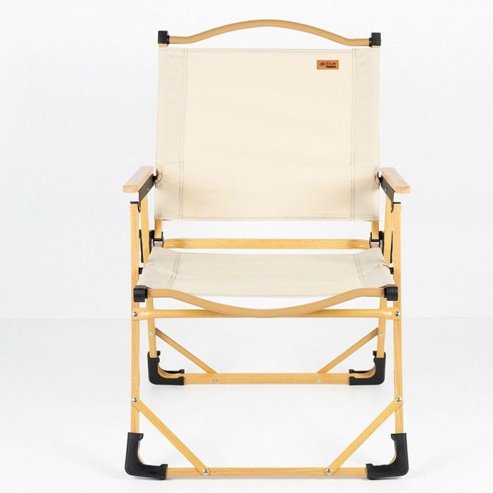 Silla de Camping Plegable Aktive Sabana Tierra 47 x 77 x 51 cm (2 Unidades) 5 Silla de Camping Plegable Aktive Sabana Tierra 47 x 77 x 51 cm (2 Unidades) 5