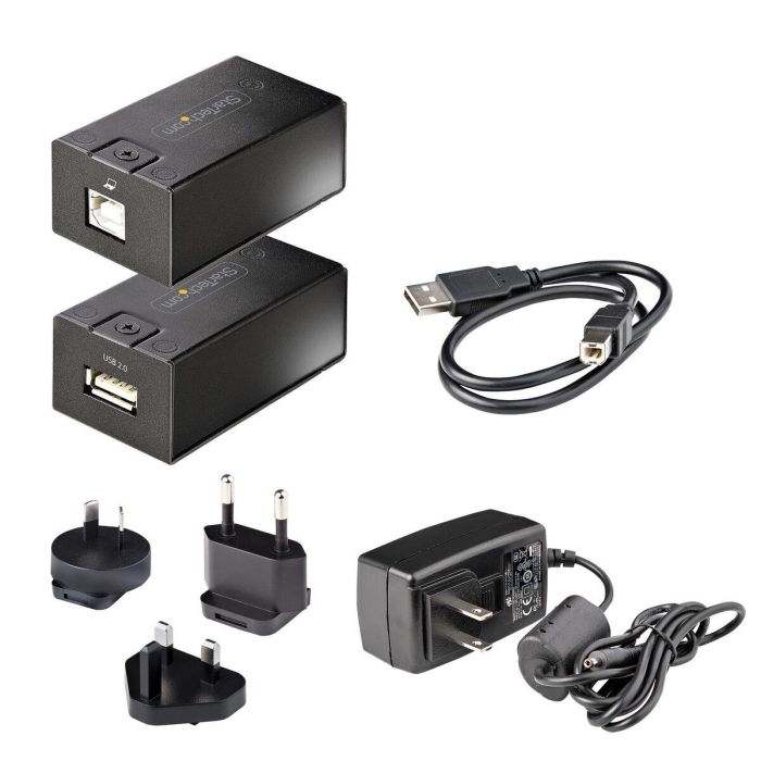 Hub USB Startech C15012-USB-EXTENDER Negro 50 W 14