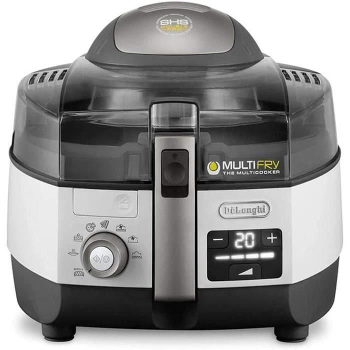 Freidora sin aceite DELONGHI FH1396 / 1 MultiFry - Blanco / Negro 1 Freidora sin aceite DELONGHI FH1396 / 1 MultiFry - Blanco / Negro 1
