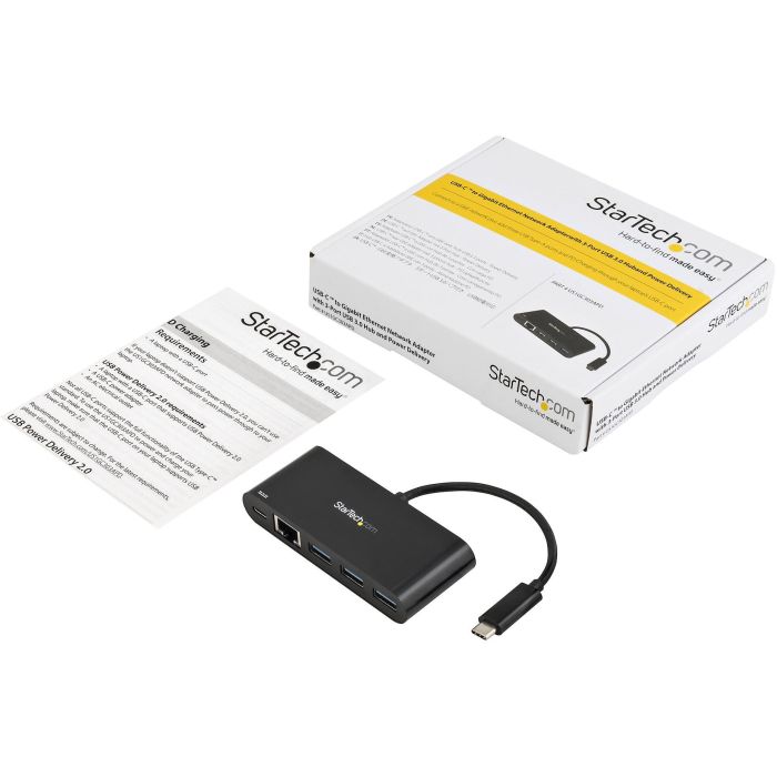 Adaptador de Red Startech US1GC303APD Negro 4