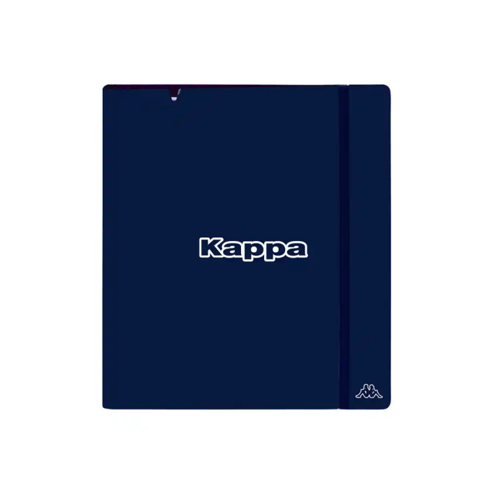 Carpeta de anillas Kappa Rain Azul marino 27 X 32 X 4 cm 0 Carpeta de anillas Kappa Rain Azul marino 27 X 32 X 4 cm 0
