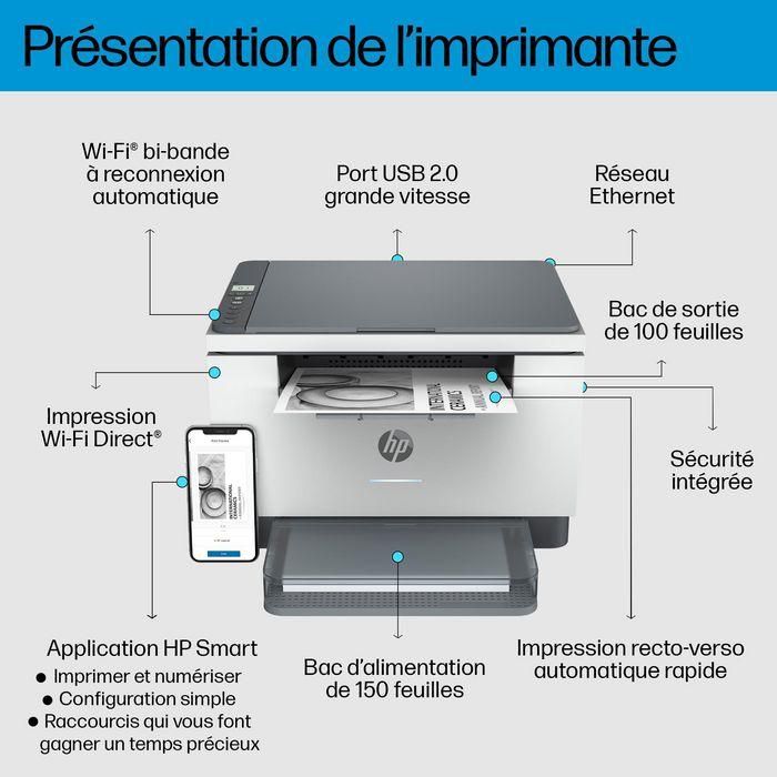 HP Impresora Multifunción Láser Monocromo LaserJet MFP M234dw/ WiFi/ Dúplex/ Blanca 6GW99F 13 HP Impresora Multifunción Láser Monocromo LaserJet MFP M234dw/ WiFi/ Dúplex/ Blanca 6GW99F 13