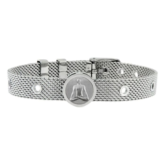 Pulsera Unisex Thoughtful Talent Jewels TJA-5-10-03-1-235 Plateado 0 Pulsera Unisex Thoughtful Talent Jewels TJA-5-10-03-1-235 Plateado 0