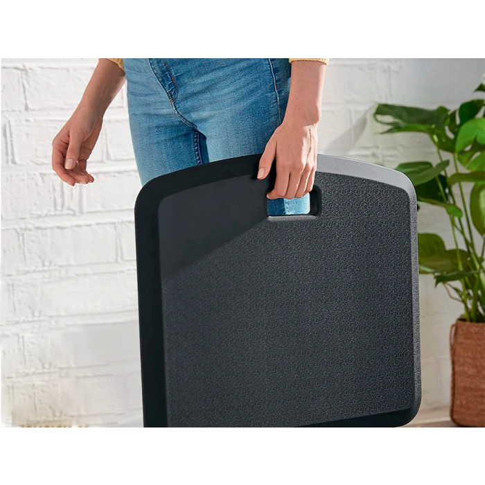 Alfombra Leitz Ergo Cosy Gris Compacto Moderno 2