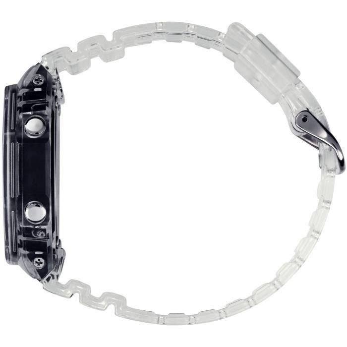Reloj G-SHOCK - CASIO - Resistente a golpes - Multifunción - Blanco transparente 3 Reloj G-SHOCK - CASIO - Resistente a golpes - Multifunción - Blanco transparente 3