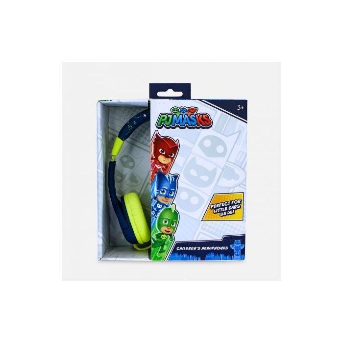 Auriculares Infantiles OTL PJ Masks/ Jack 3.5/ Azules y Verdes 2