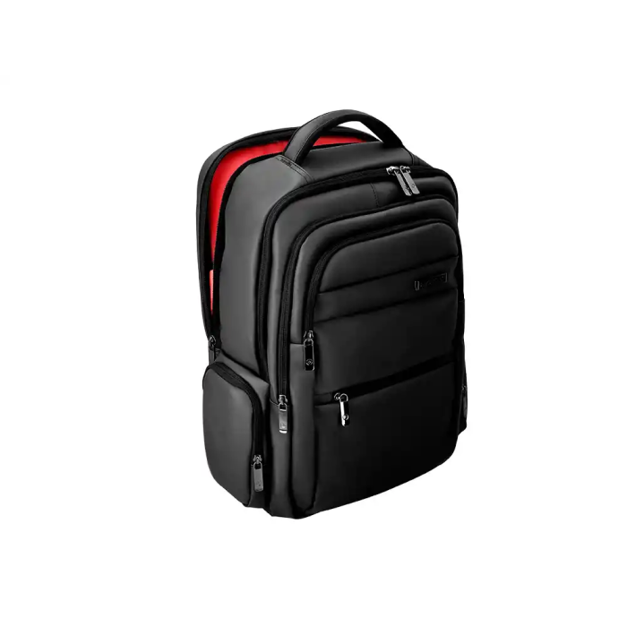 Antartik Mochila Volt Negro 5 Compartimentos Interior Rojo 450x180x330 mm Repelente Agua 23L 5