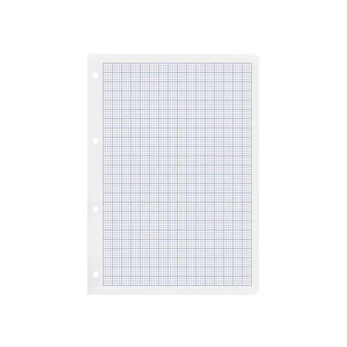 Liderpapel Recambio A4 100 Hojas 100gr Rayado Nº 46, 4 Taladros 5