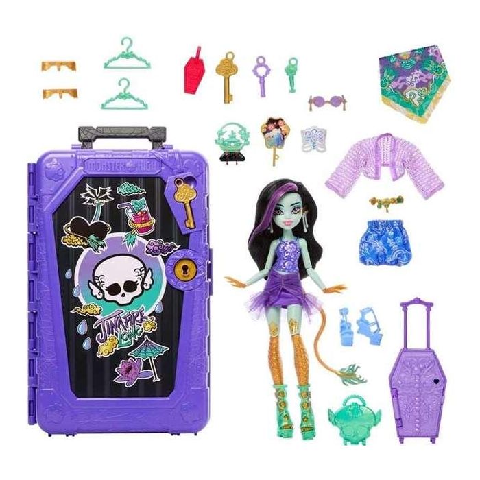 Muñeca monster high skulltimate secrets series 7 jinafire incluye mas de 19 sorpresas. 2