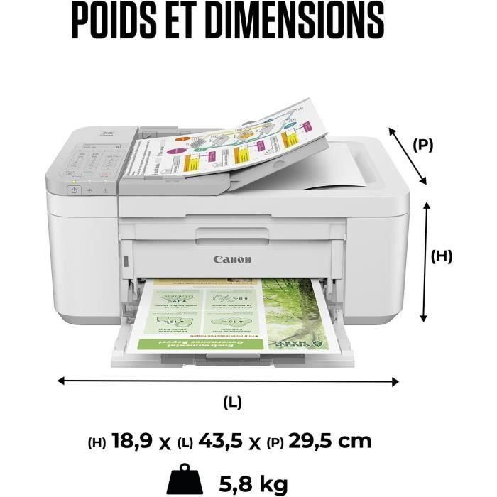Canon 5074C046 PIXMA TR4756i Impresora Multifunción 4 en 1 WiFi Dúplex Automático Fax ADF Blanca Oficina en Casa 4 Canon 5074C046 PIXMA TR4756i Impresora Multifunción 4 en 1 WiFi Dúplex Automático Fax ADF Blanca Oficina en Casa 4