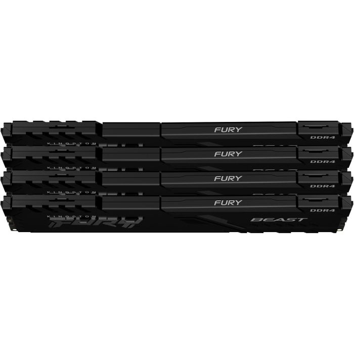 Kingston FURY Beast Black 128GB (4x32GB) DDR4 3600MHz CL18 DIMM Kit para PC 1