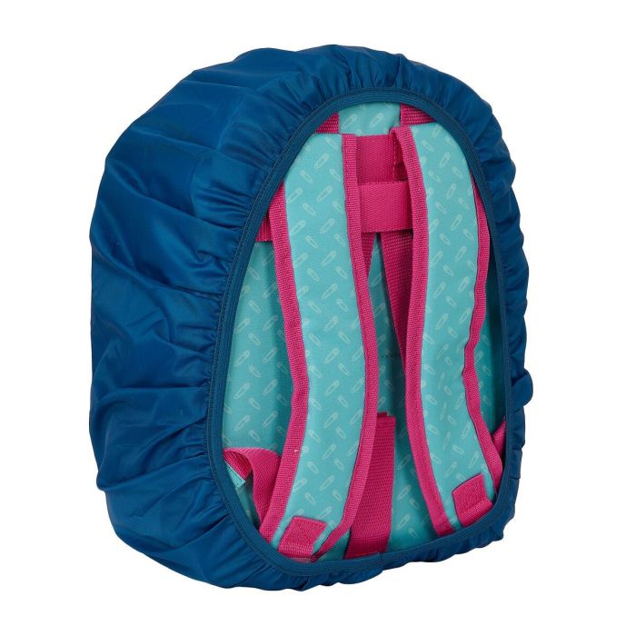 Funda para Mochila Safta Impermeable Pequeña Azul marino 2 Funda para Mochila Safta Impermeable Pequeña Azul marino 2