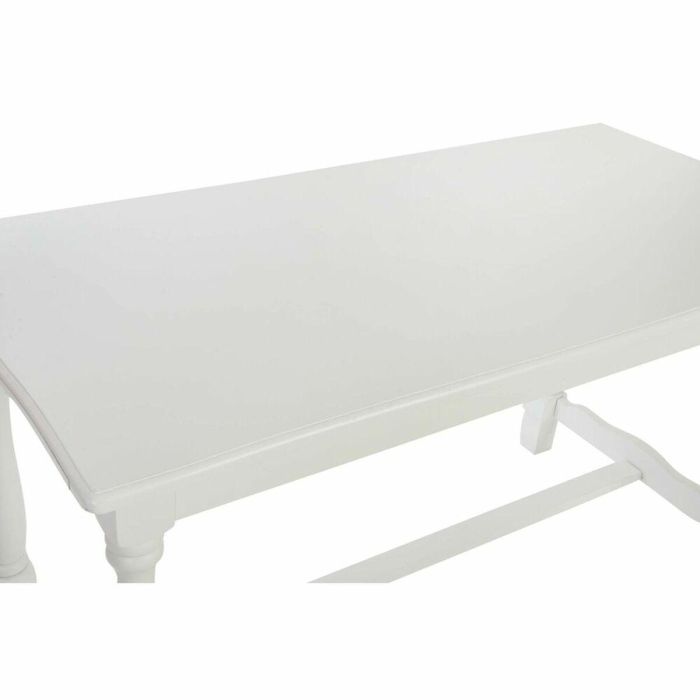 Mesa de Comedor DKD Home Decor Madera Blanco (180 x 90 x 80 cm) 1 Mesa de Comedor DKD Home Decor Madera Blanco (180 x 90 x 80 cm) 1