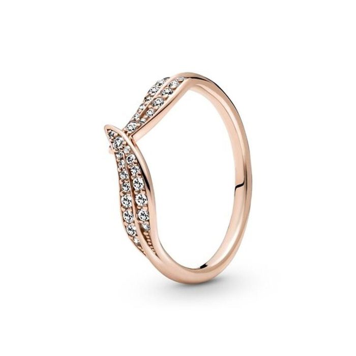 Anillo Mujer Pandora SPARKLING LEAF PAVE - SIZE 54