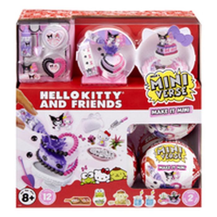 MGA Miniverse Hello Kitty con todos sus amigos - Kit de bolas con modelos surtidos 1 MGA Miniverse Hello Kitty con todos sus amigos - Kit de bolas con modelos surtidos 1