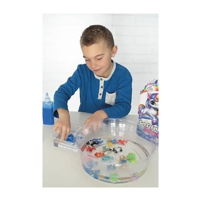 Simba Aqua Gelz Kit Creativo Infantil Creación Figuras 3D Set Colosal Tubos de Gel A Partir de 8 Años