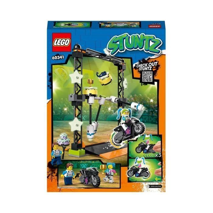LEGO 60341 City Stuntz The Stunt Challenge: Péndulos, Stunt Bike Adventure Motocicleta Juguete para niñas y niños a partir de 5 años 5 LEGO 60341 City Stuntz The Stunt Challenge: Péndulos, Stunt Bike Adventure Motocicleta Juguete para niñas y niños a partir de 5 años 5