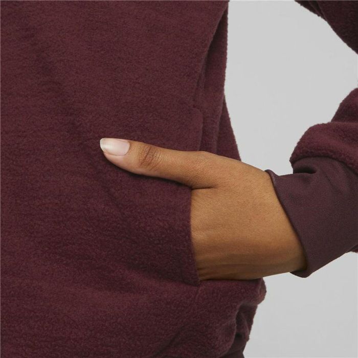 Chaqueta Deportiva para Mujer Puma Fit Sherpa Rojo Oscuro XS 2