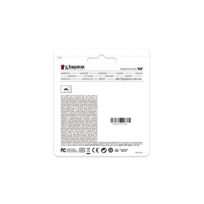 Kingston 128GB, UHS-I U1 Class 10, 11 x 15 x 1mm 2 Kingston 128GB, UHS-I U1 Class 10, 11 x 15 x 1mm 2