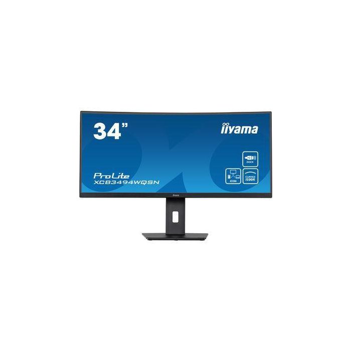 iiyama ProLite XCB3494WQSN-B5 LED display 86,4 cm (34") 3440 x 1440 Pixeles UltraWide Quad HD Negro 3 iiyama ProLite XCB3494WQSN-B5 LED display 86,4 cm (34") 3440 x 1440 Pixeles UltraWide Quad HD Negro 3
