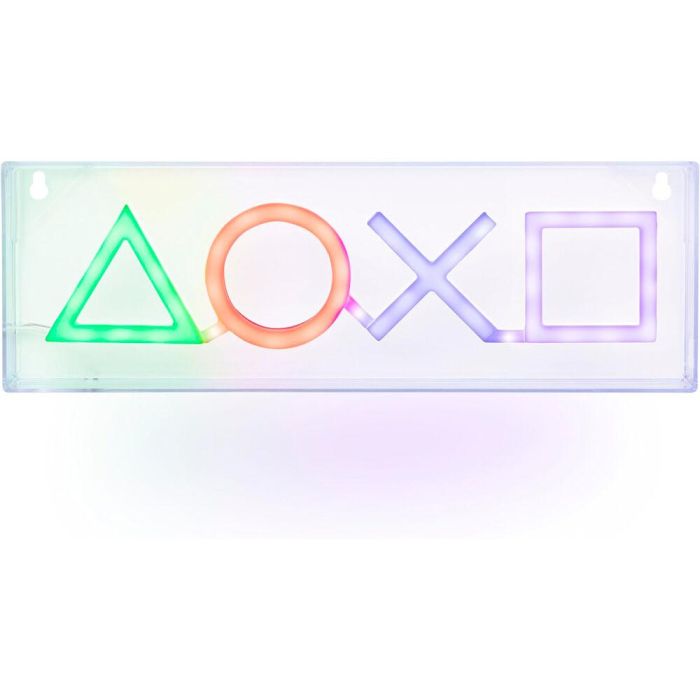 Lampara LED Simbolos PlayStation 1 Lampara LED Simbolos PlayStation 1