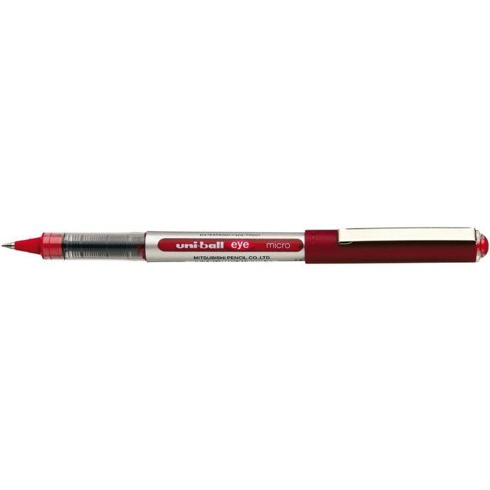 Uniball Rollerball Eye Micro Ub-150 0.5 mm Rojo Caja 12 Ud 1