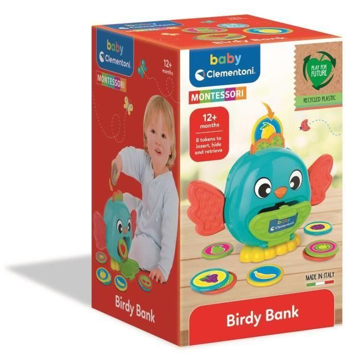 Hucha Pajarito Montessori 17494 Baby Clementoni 3 Hucha Pajarito Montessori 17494 Baby Clementoni 3