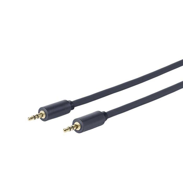 Vivolink Cable de Audio 3.5MM LSZH Macho-Macho 20m - Blindaje Aluminio, Conectores Dorados, Alta Flexibilidad