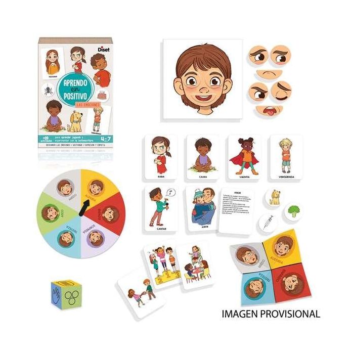 Diset Juego Educativo Aprende En Positivo Las Emociones 20 Actividades Para Niños A Partir De 4 Años 2