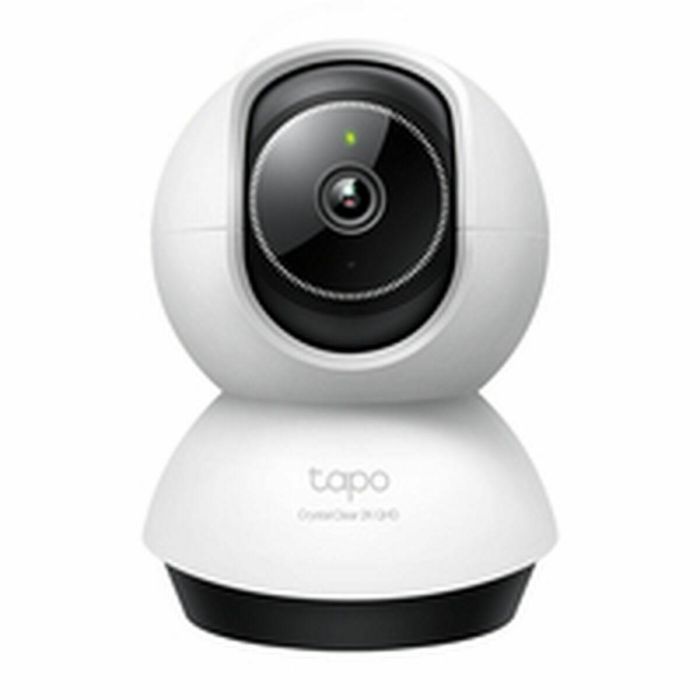 Tp - link Tapo TC72 Cámara Seguridad WiFi 360° 2K, Visión Nocturna, Detección IA, Alarma Luz/Sonido, Control Voz