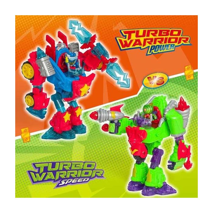 Robot turbo warrior speed superthings transformable en moto 18x21x8,7cm 1